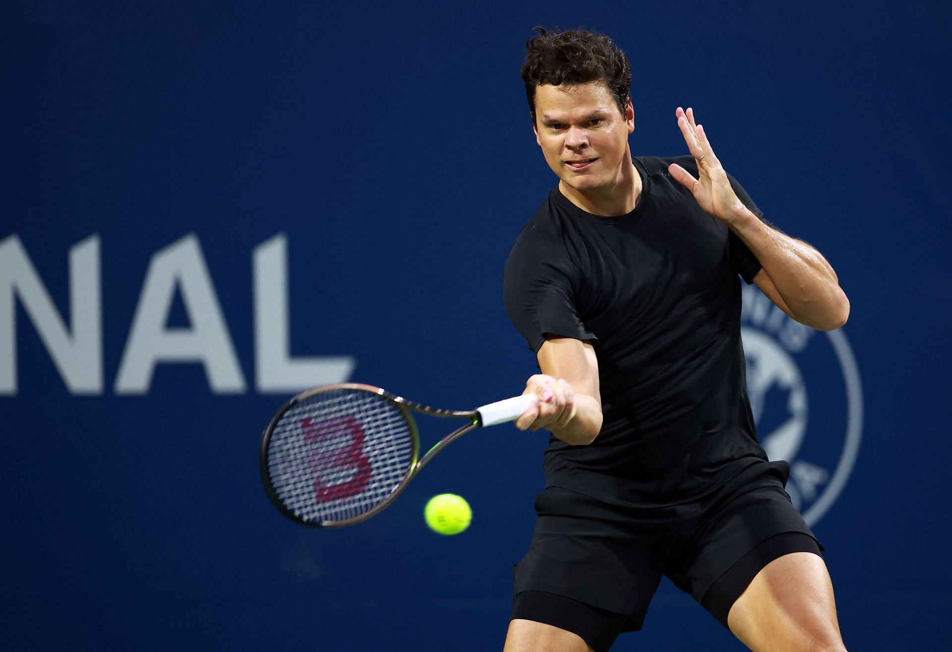 Milos Raonic at the 2023 Canadian Open