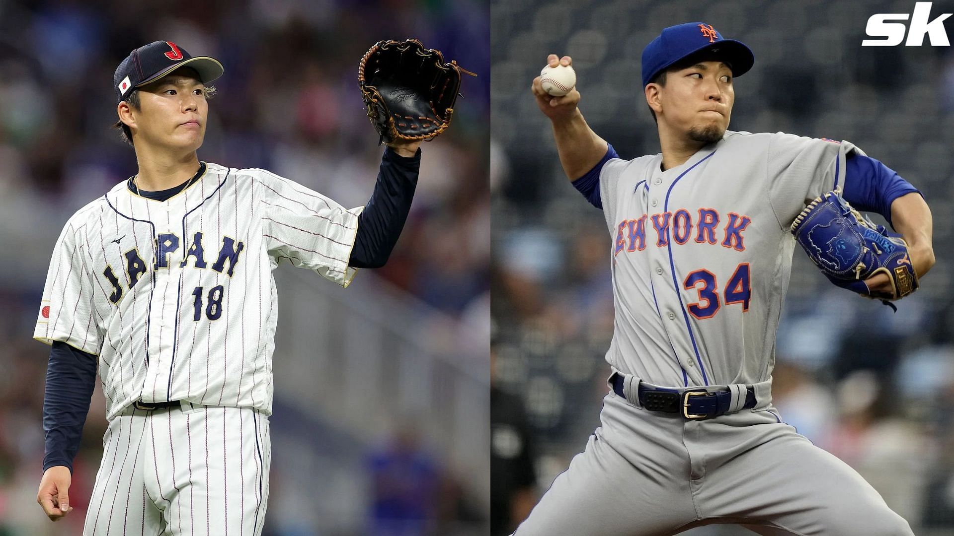 Yoshinobu Yamamoto &amp; New York Mets Pitcher Kodai Senga