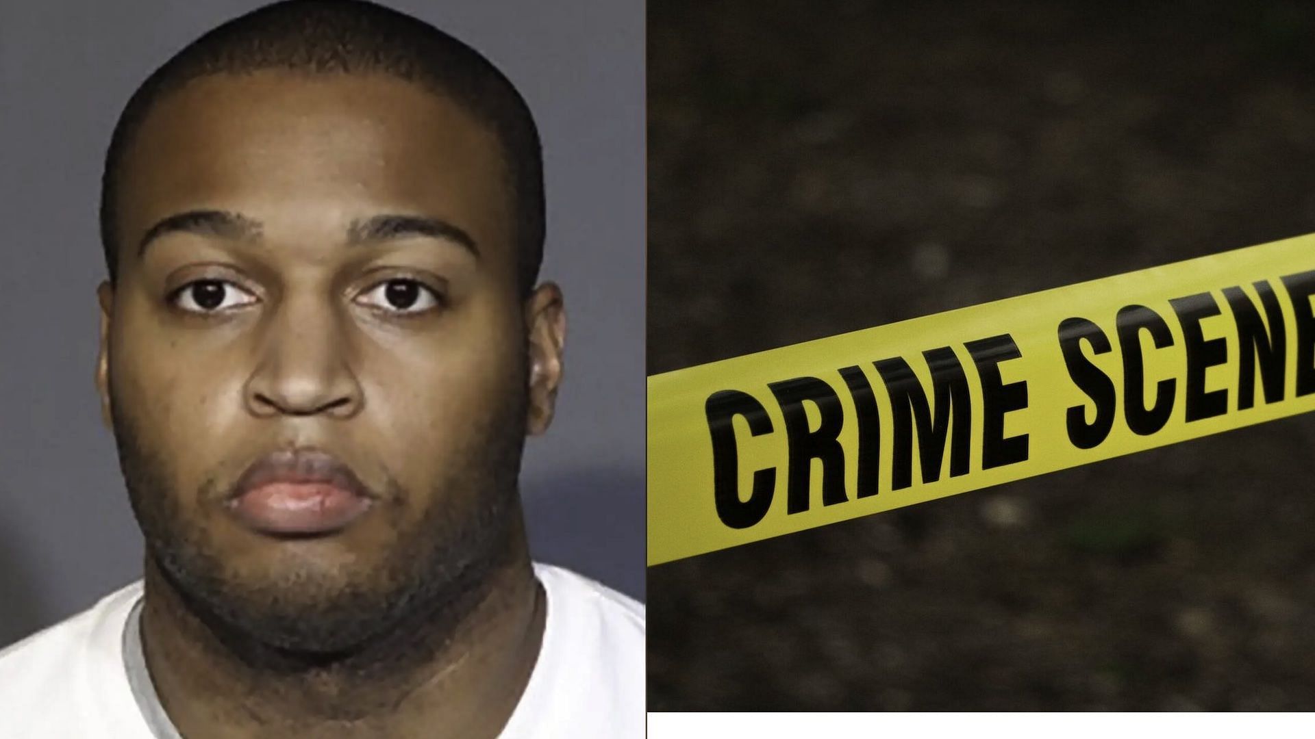 Shahiem Willis and A Crime Scene (Image Via NYPD and Twitter/@M&ocirc;n Search and Rescue)