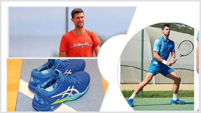 Novak Djokovic to wear specially-designed sneakers commemorating his Grand Slam record at US Open 2023
