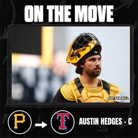 Rangers acquire Austin Hedges in trade with Pirates after Max Scherzer move