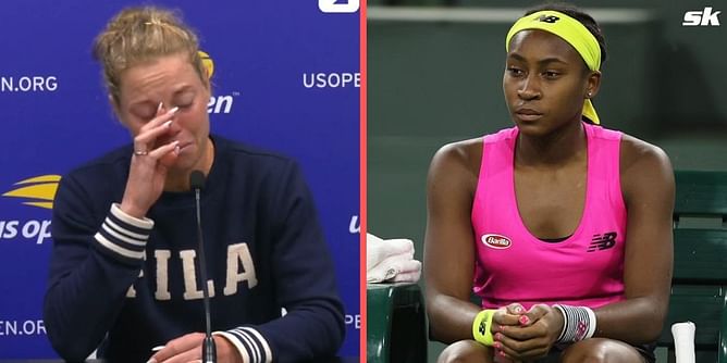"They treated me like a cheater” - Laura Siegemund breaks down in tears after Coco Gauff drama, goes off on US Open fans