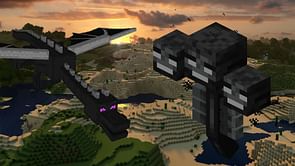 Is the Wither stranger than the Ender Dragon boss in Minecraft?