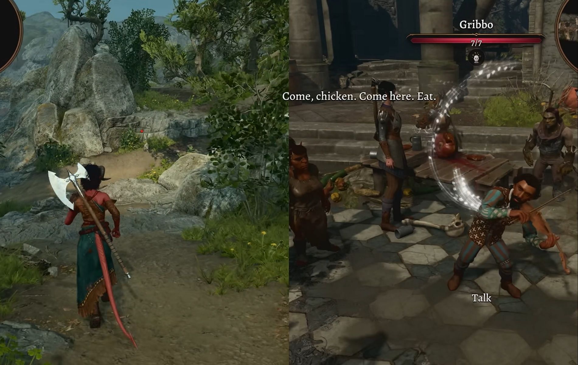 How to play Split-screen couch co-op in Baldurs Gate 3?