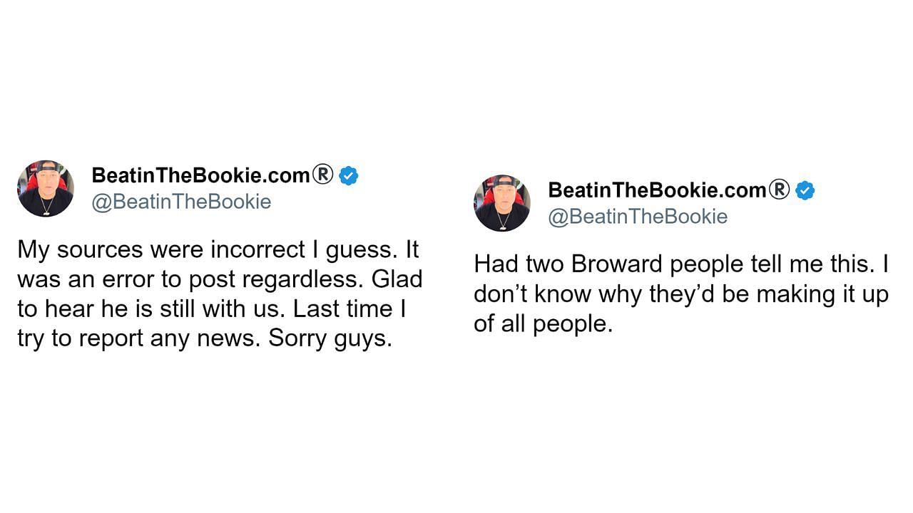 BeatinTheBookie&#039;s apology over the false Sony Michel report - part 1