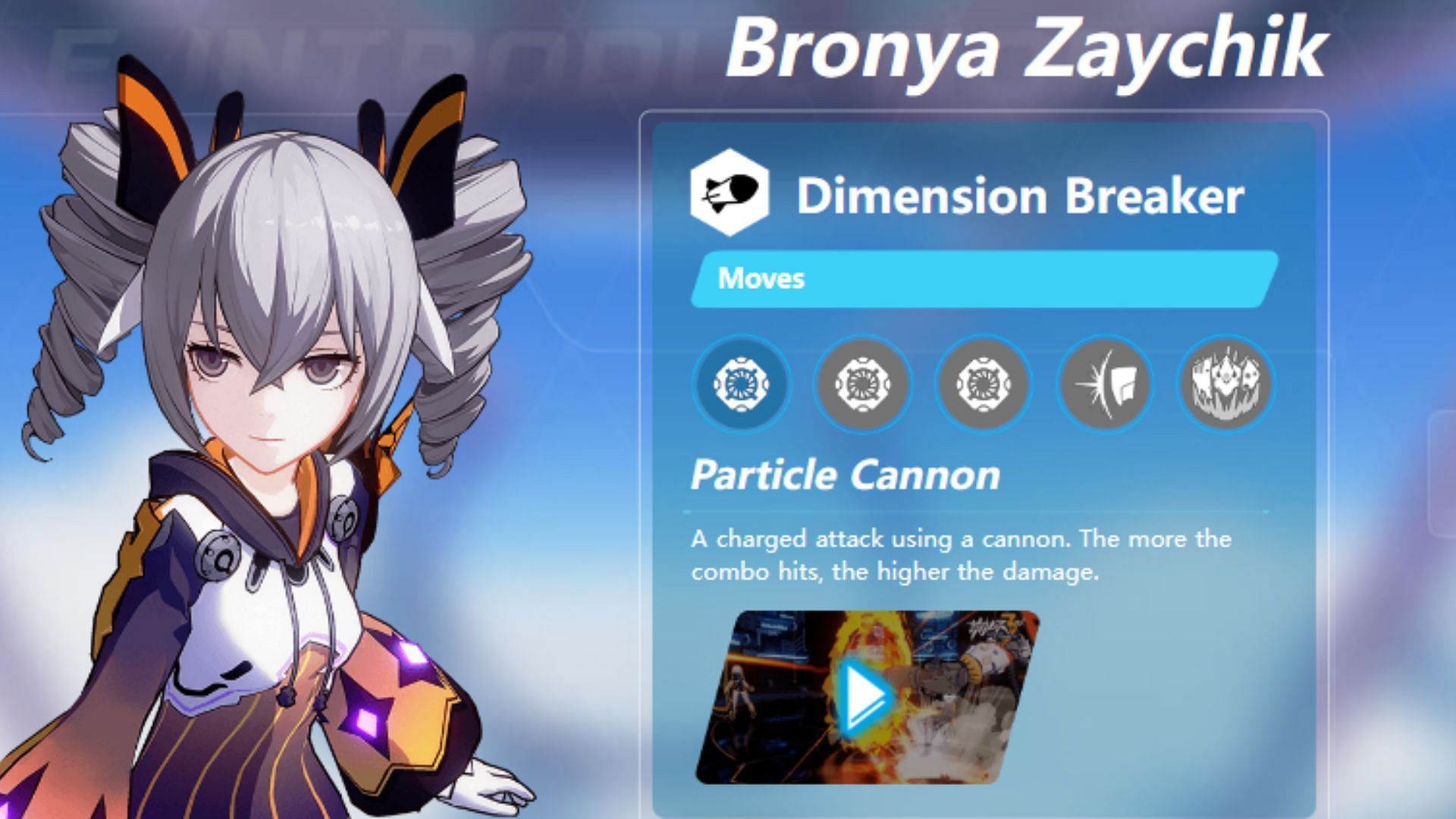 Bronya Zaychik with her battlesuit Dimension Breaker in Honkai Impact 3 (Image via miHoYo)