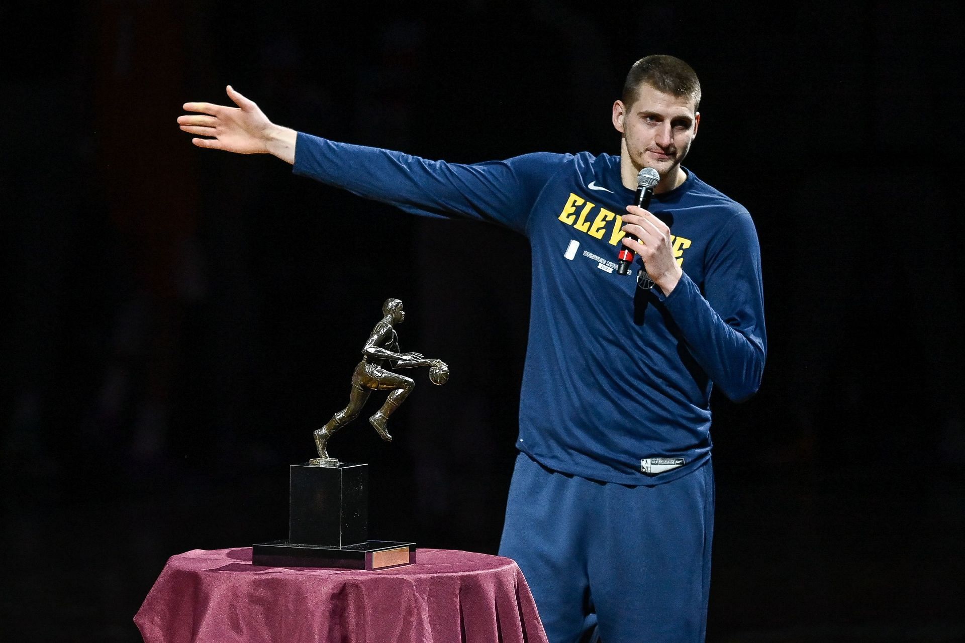 Nikola Jokic of the Denver Nuggets