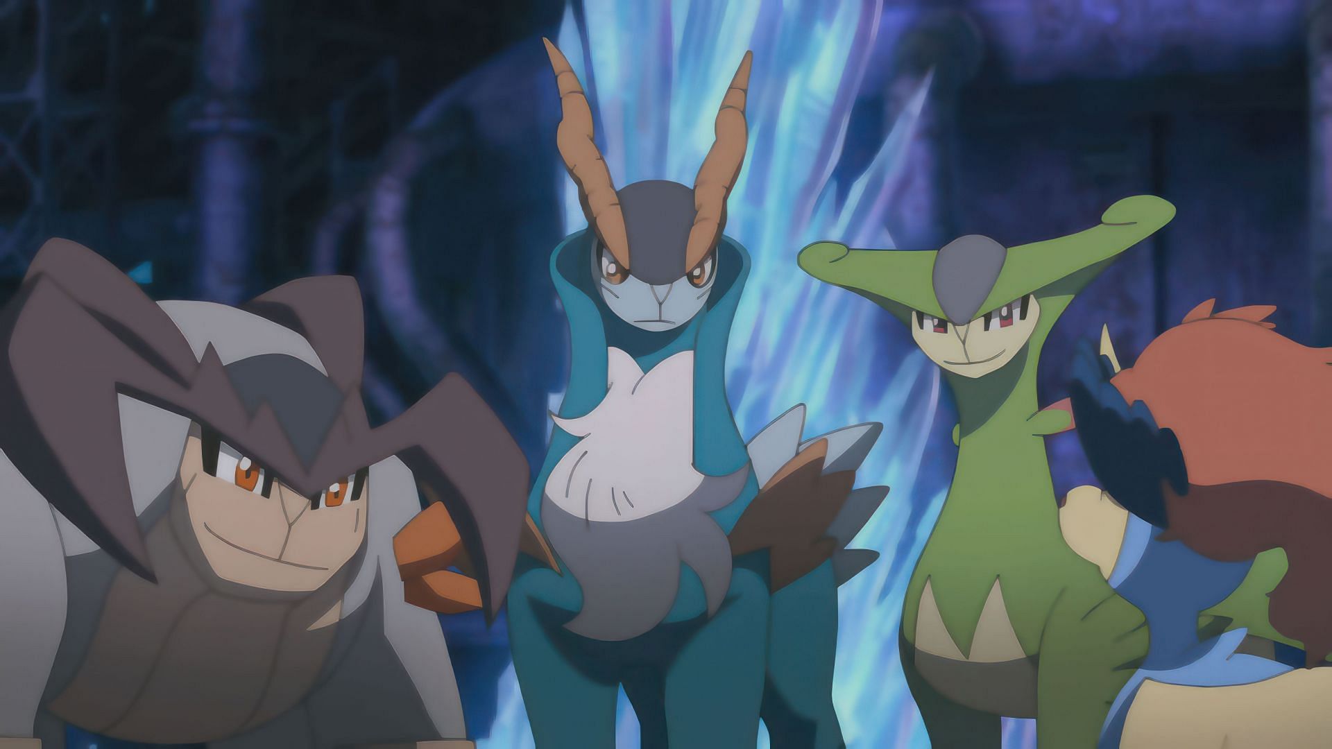 cobalion, virizion and terrakion in the anime