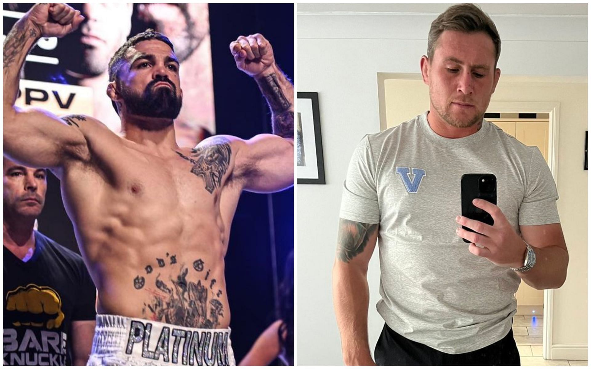 Darren Till and Mike Perry