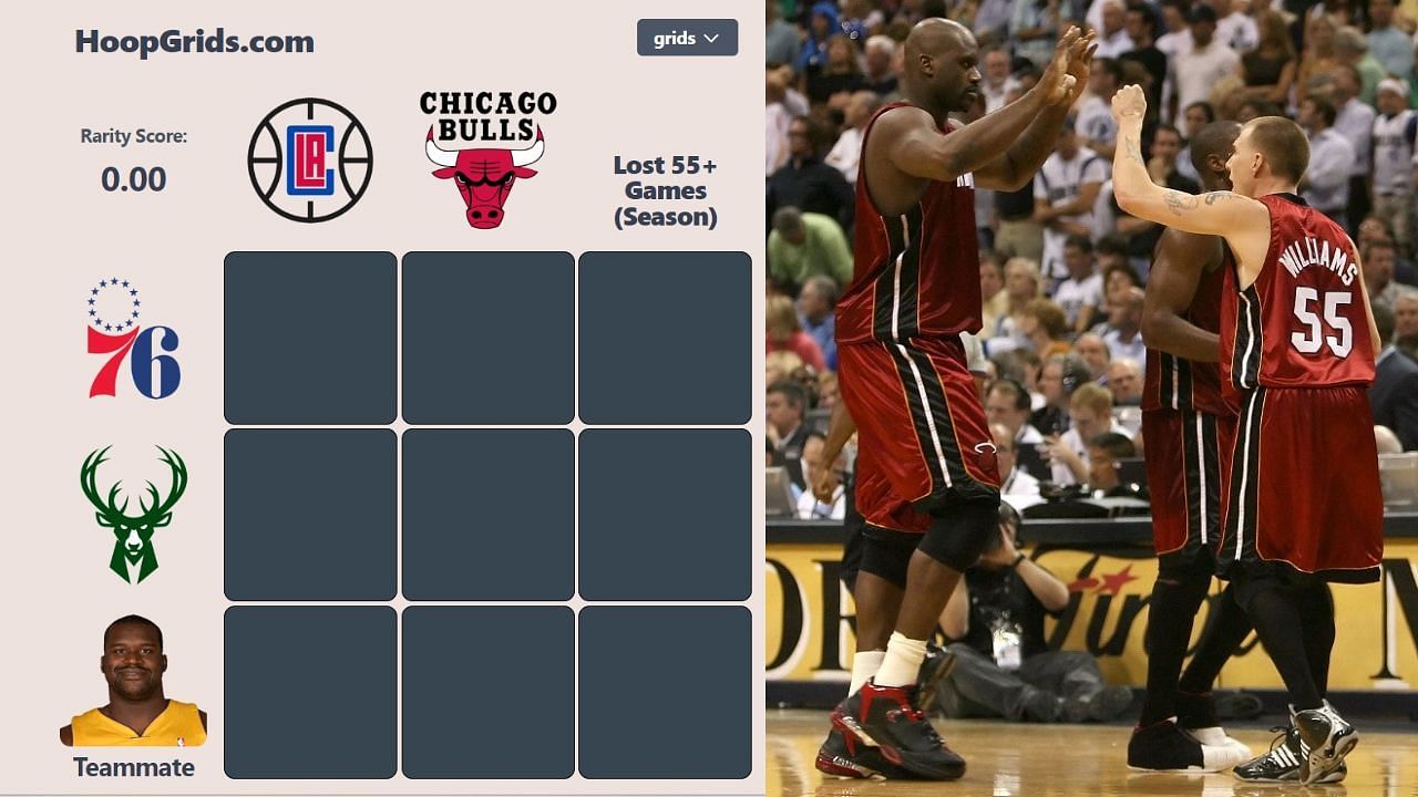The August 5 NBA HoopGrids puzzle has been released.