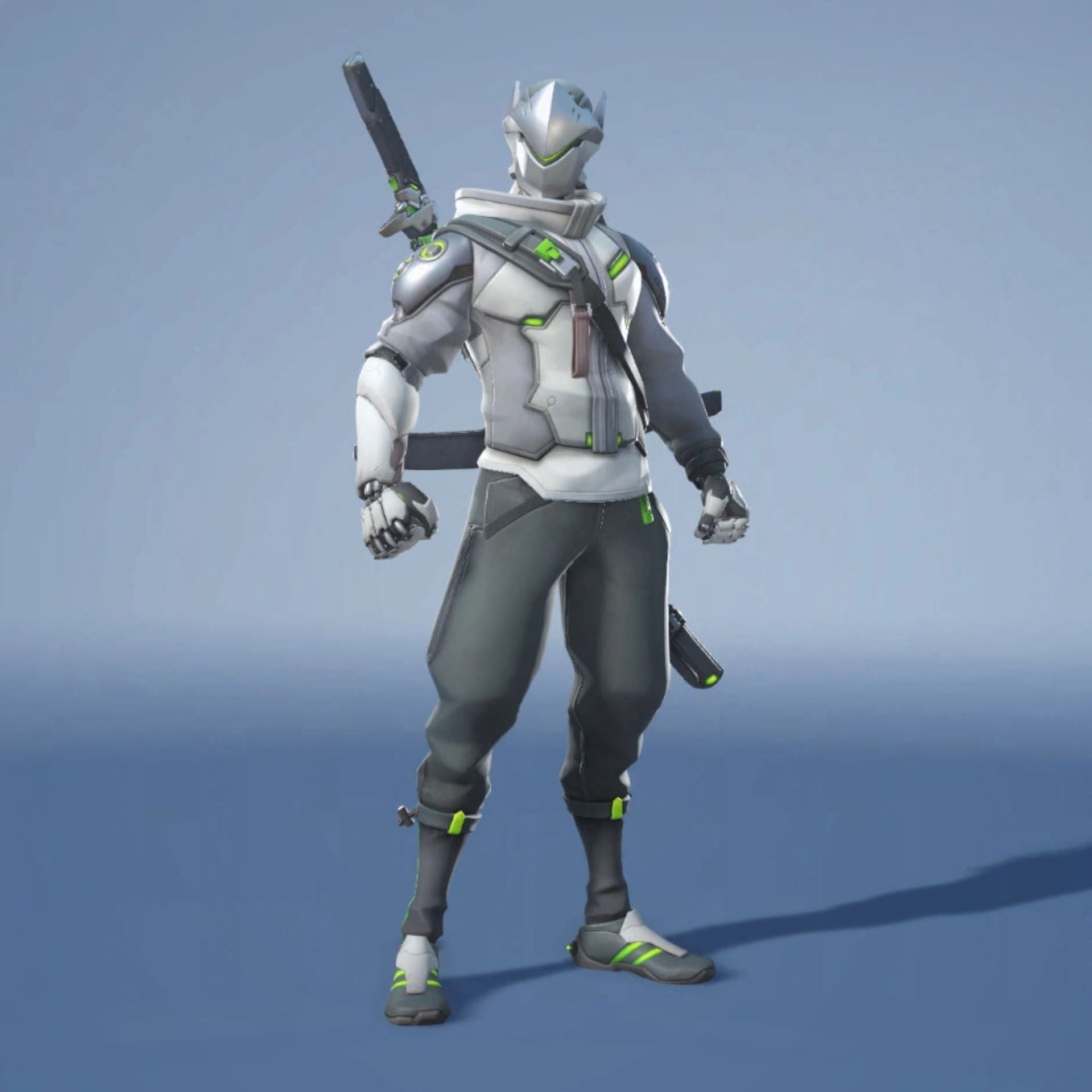 Overwatch2 OW2 Shimada Genji New Skin Halloween Black Boots