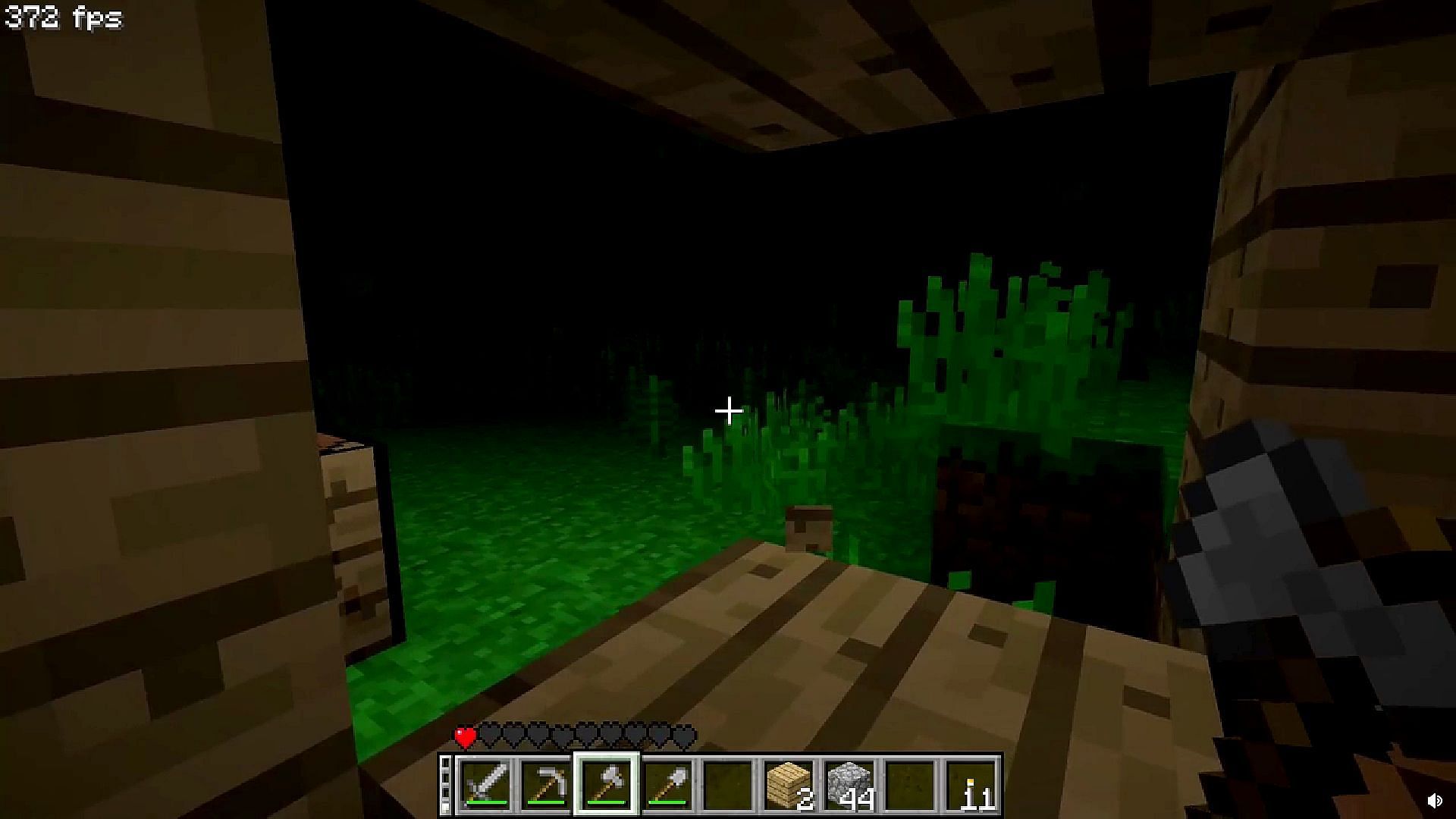 Redditor showcases how spooky old Minecraft beta versions are (Image via Reddit/u/iwanttodie95)