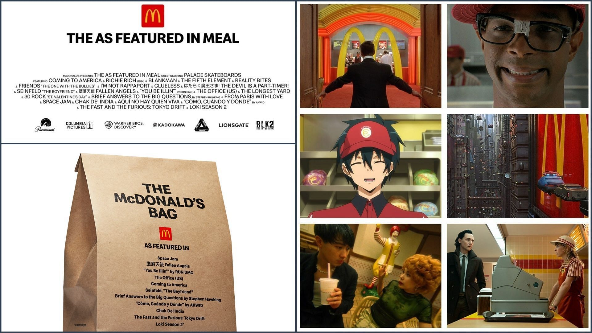 The limited-time &lsquo;As Featured In&rsquo; meals will be hitting global stores starting August 14 (Image via McDonald&rsquo;s)