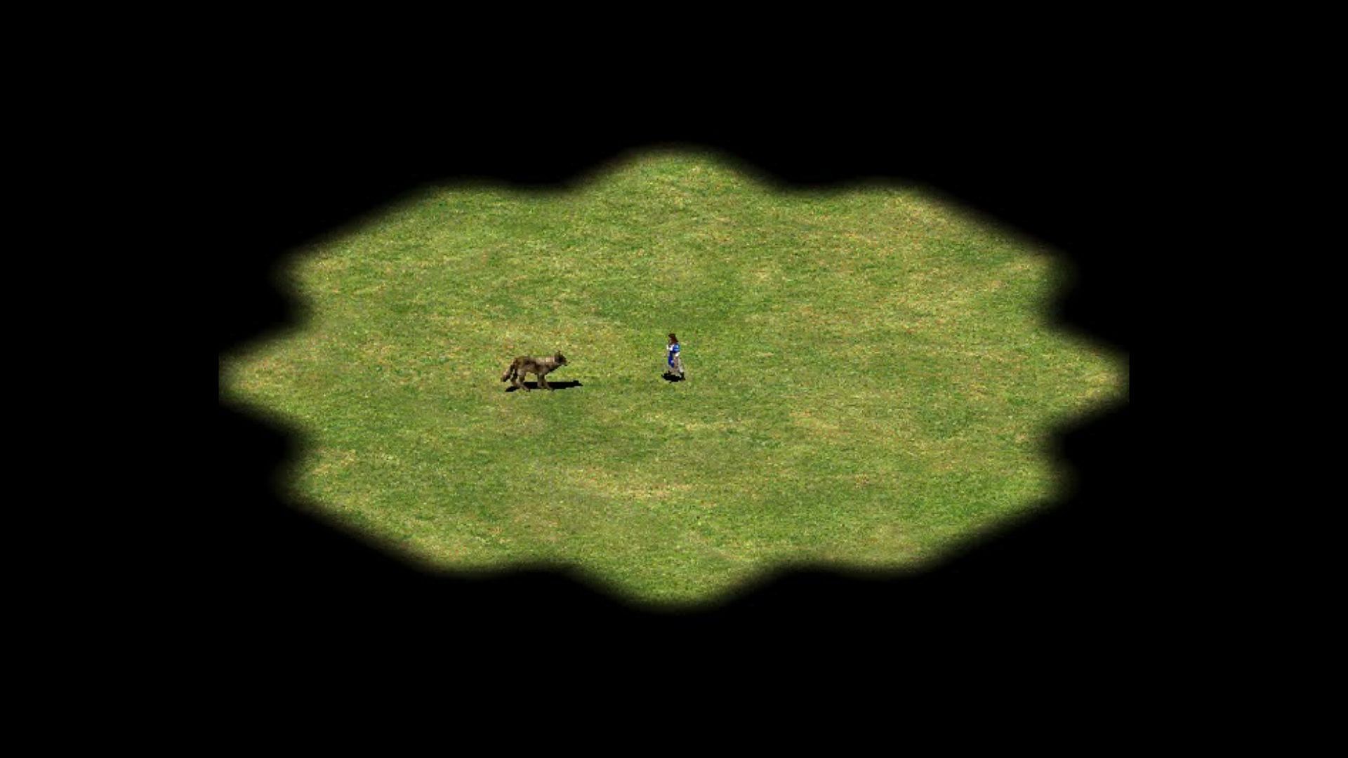 Wolves appeared for the first time in Age of Empires II (Image via Relic Entertainment)