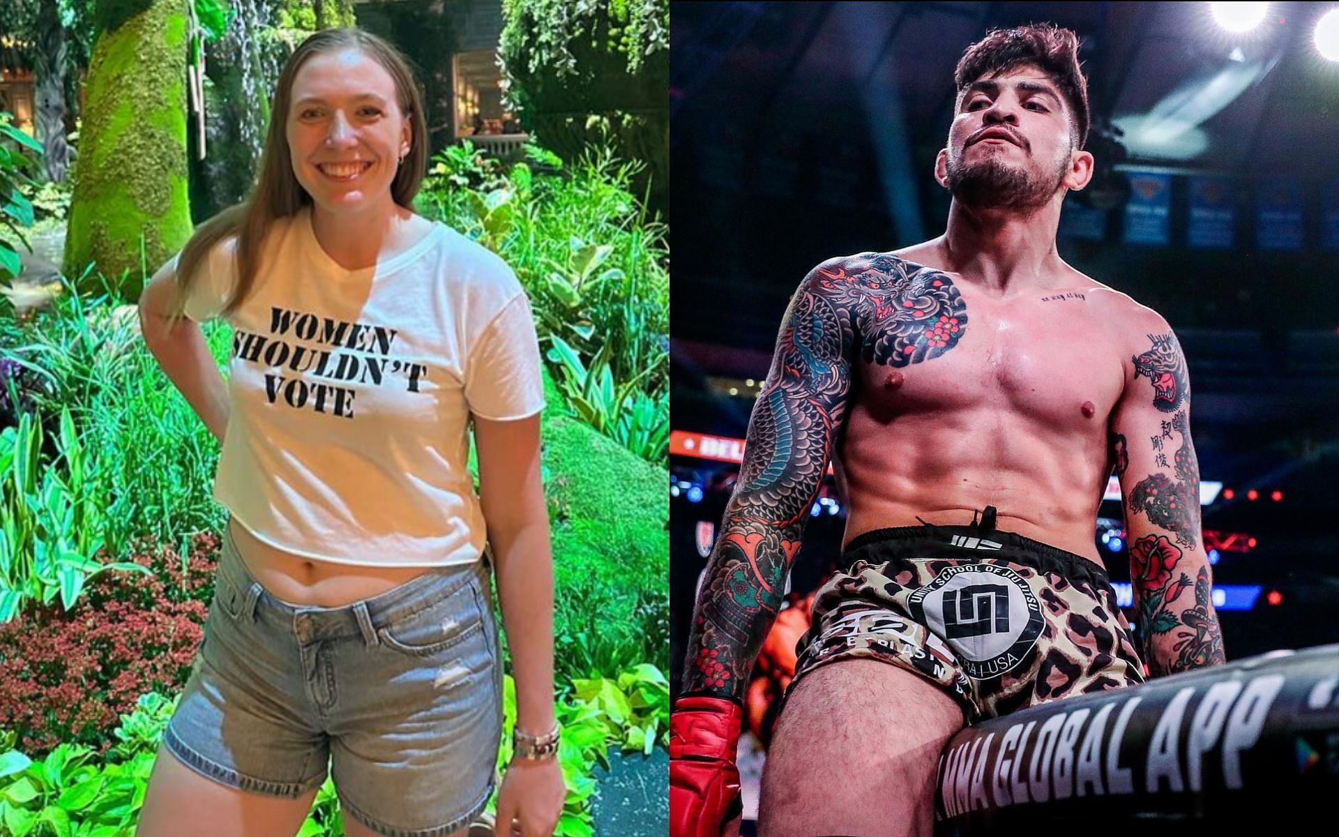 Pearl Davis and Dillon Danis [Image credits: @justpearlythingz and @dillondanis on Instagram] 