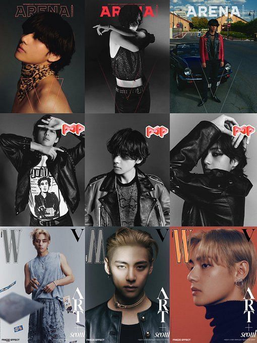 Japanese Fashion Magazine '25ans' selects BTS's V (Kim Taehyung
