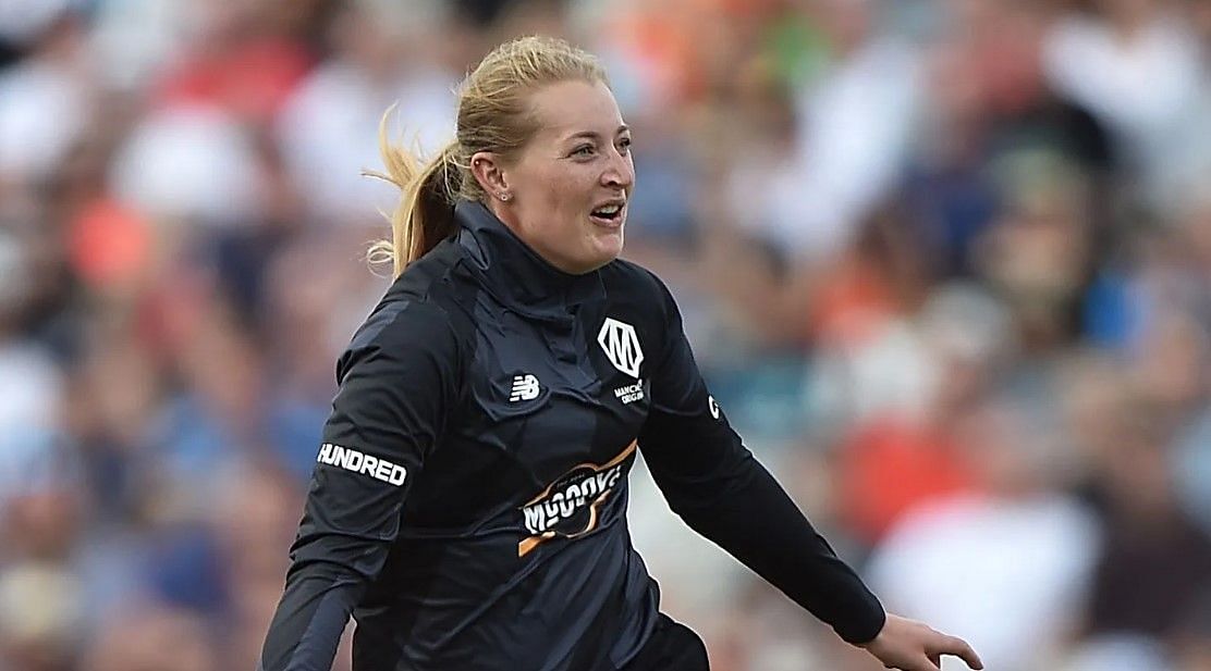 Sophie Ecclestone in action (Image Courtesy: The Hundred/ECB)