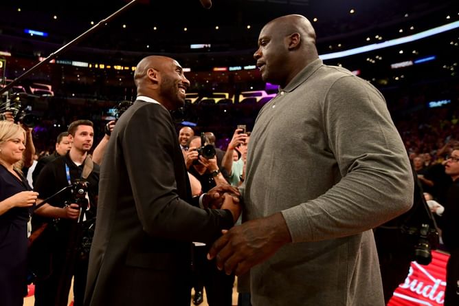 Shaquille O'Neal once offered a teammate $10,000 to fight Kobe Bryant, 18 years before ending their feud