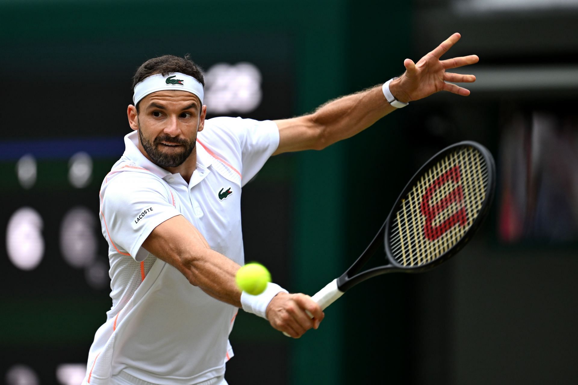 Grigor Dimitrov at Wimbledon 2023