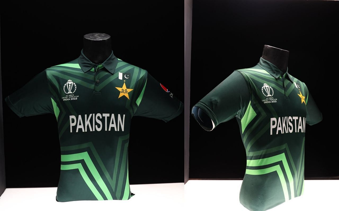 पाकिस्तान टीम की नई जर्सी (Photo Courtesy: PCB Twitter)