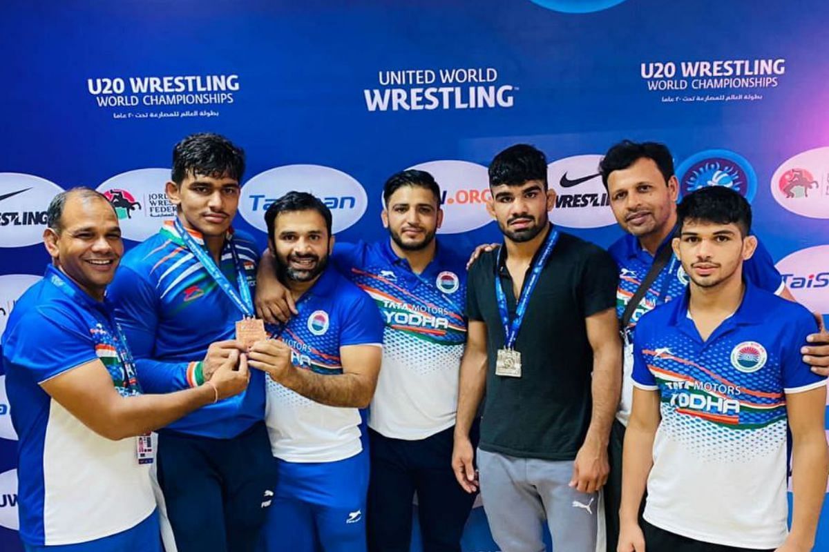 U20 Wrestling World Championships India clinch two medals on Day 2