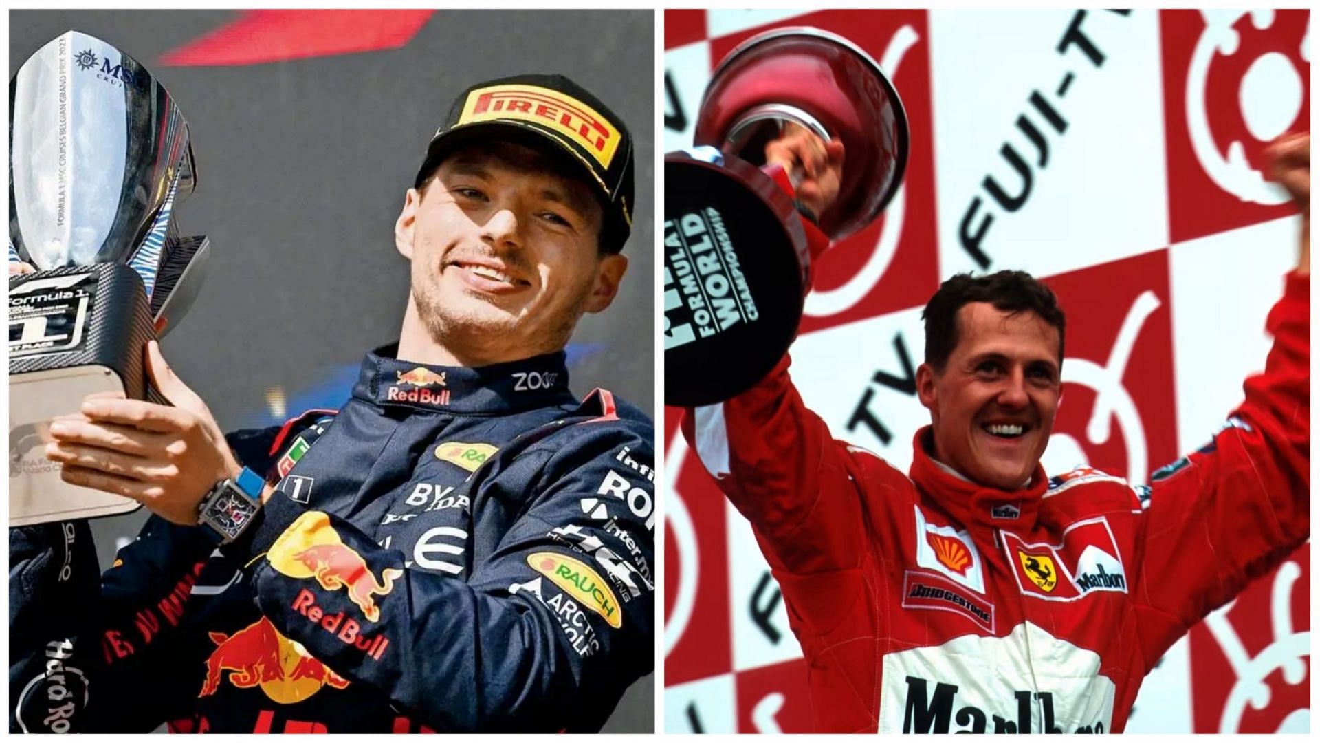 Former F1 driver compares Max Verstappen to Michael Schumacher