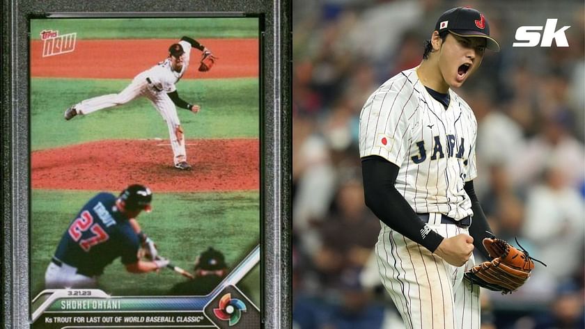 Shohei Ohtani Mike Trout card: How to buy Mike Trout and Shohei Ohtani  World Baseball Classic card? Angels duo show off collectible of iconic  moment