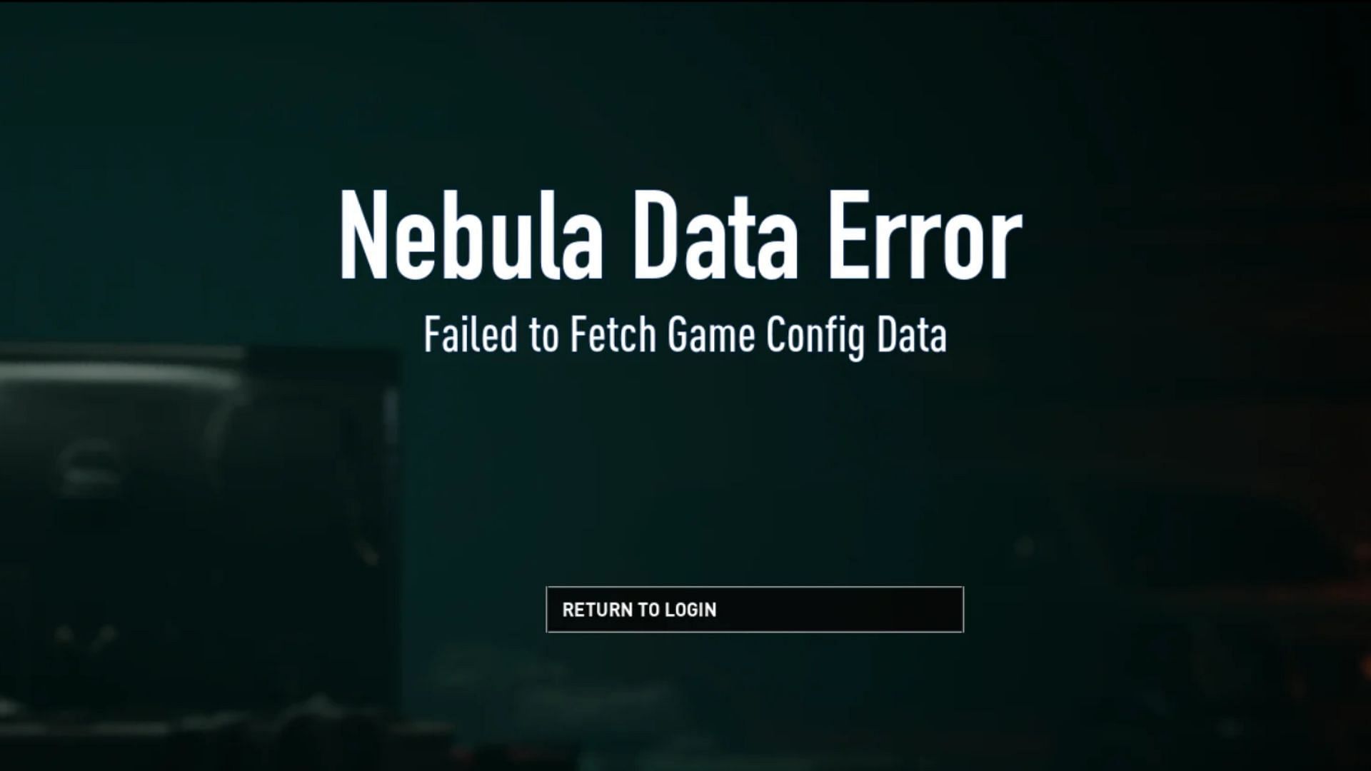 Payday 3 Nebula Data Error (Image via Deep Silver)