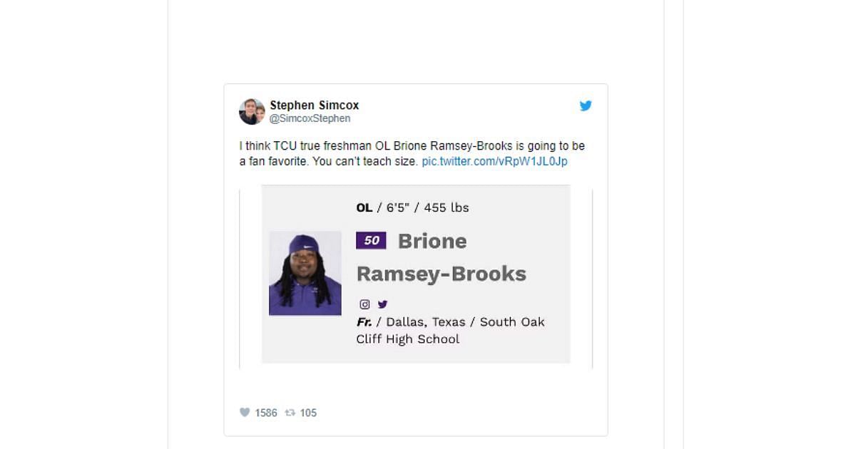 Ramsey TCU Freshman