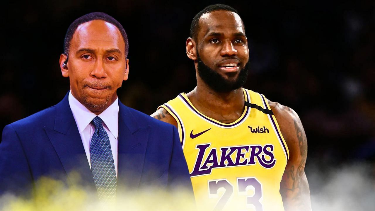 He's lying" - Stephen A. Smith believes LeBron James is worn out despite  him putting contradictory social media posts