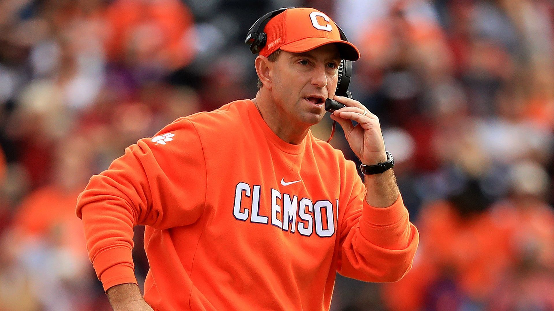 Clemson Tigers head coach Dabo Swinney