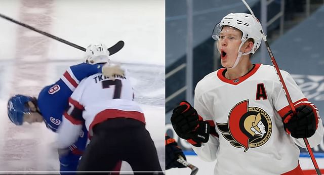 Brady Tkachuk reveals invoking his inner Connor McGregor during Jakob Trouba fight