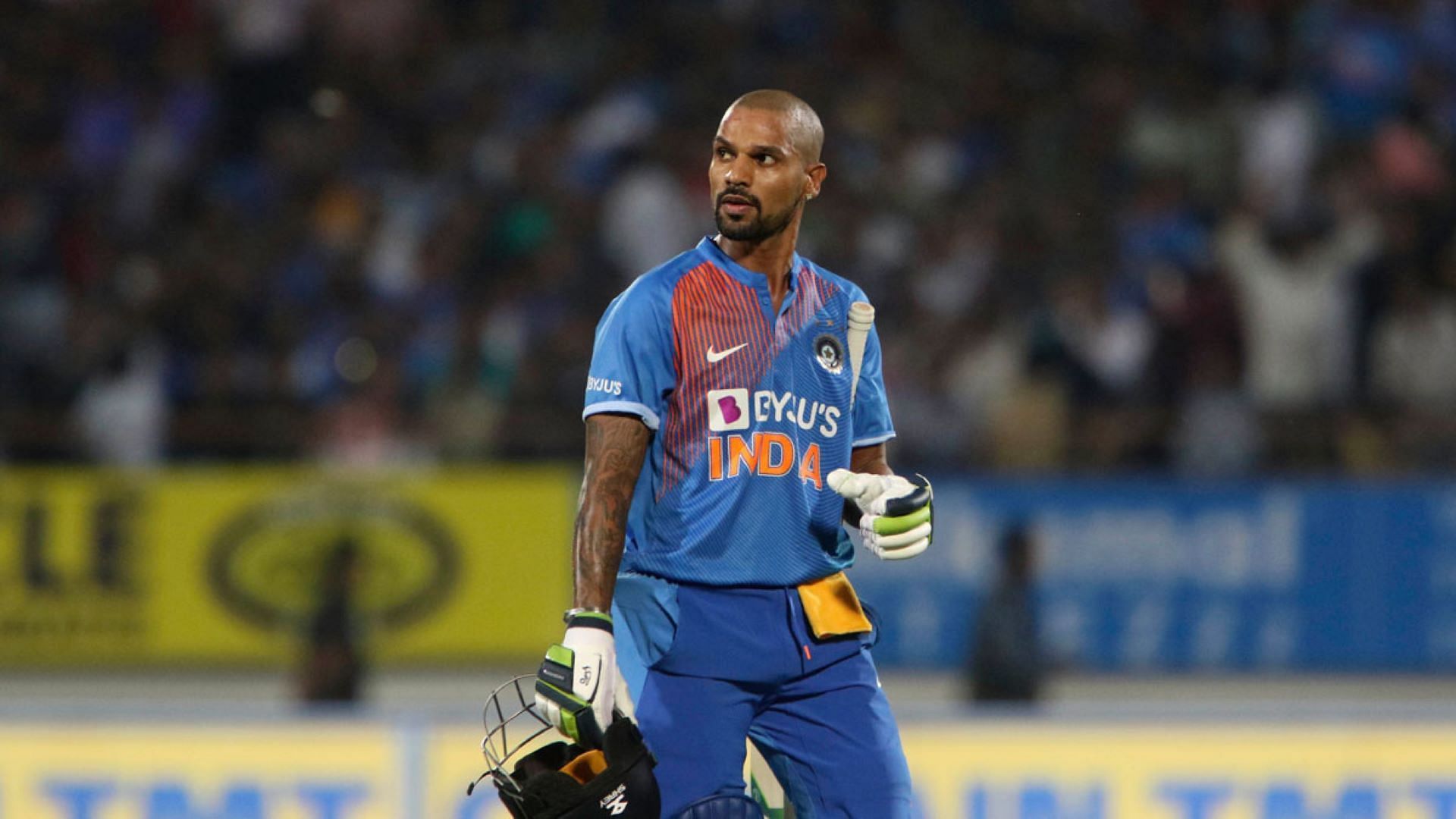 Dhawan was left out of a second string Indian sqaud for the Asian games