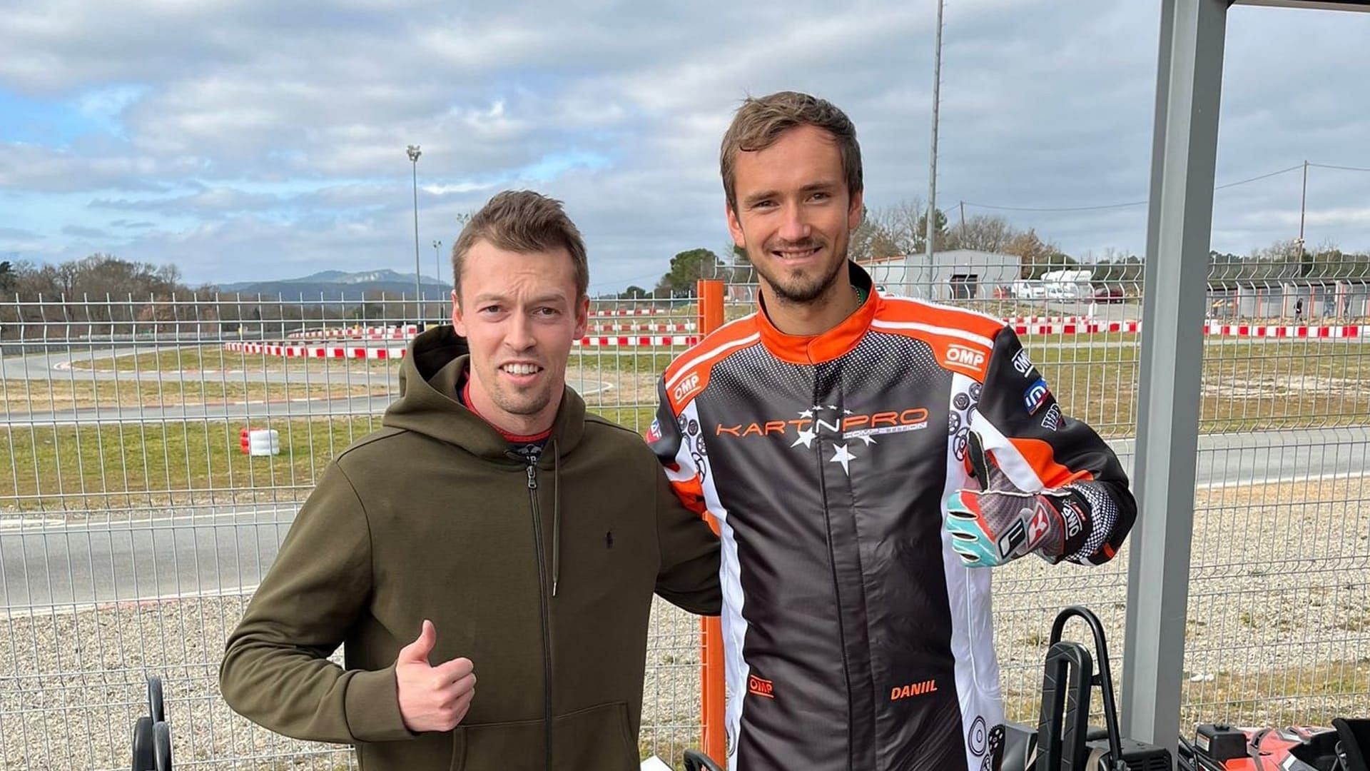 Daniil Medvedev is a known Formula 1 racing enthusiast