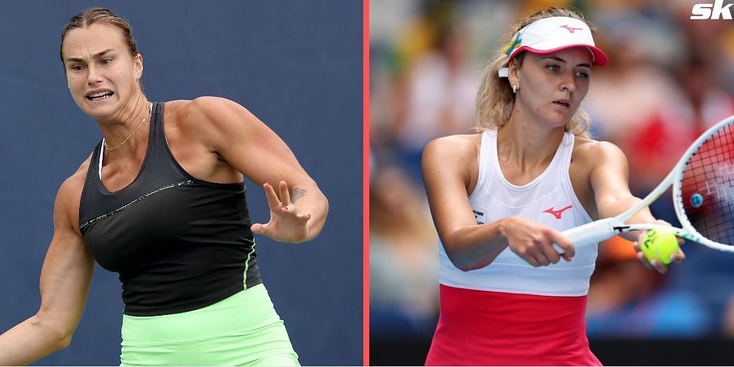 Aryna Sabalenka vs Maryna Zanevska : US Open