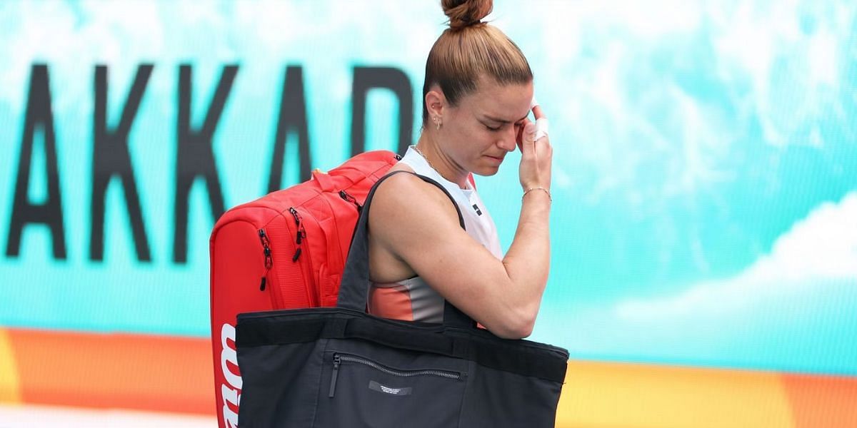 Tennis fans react to Maria Sakkari