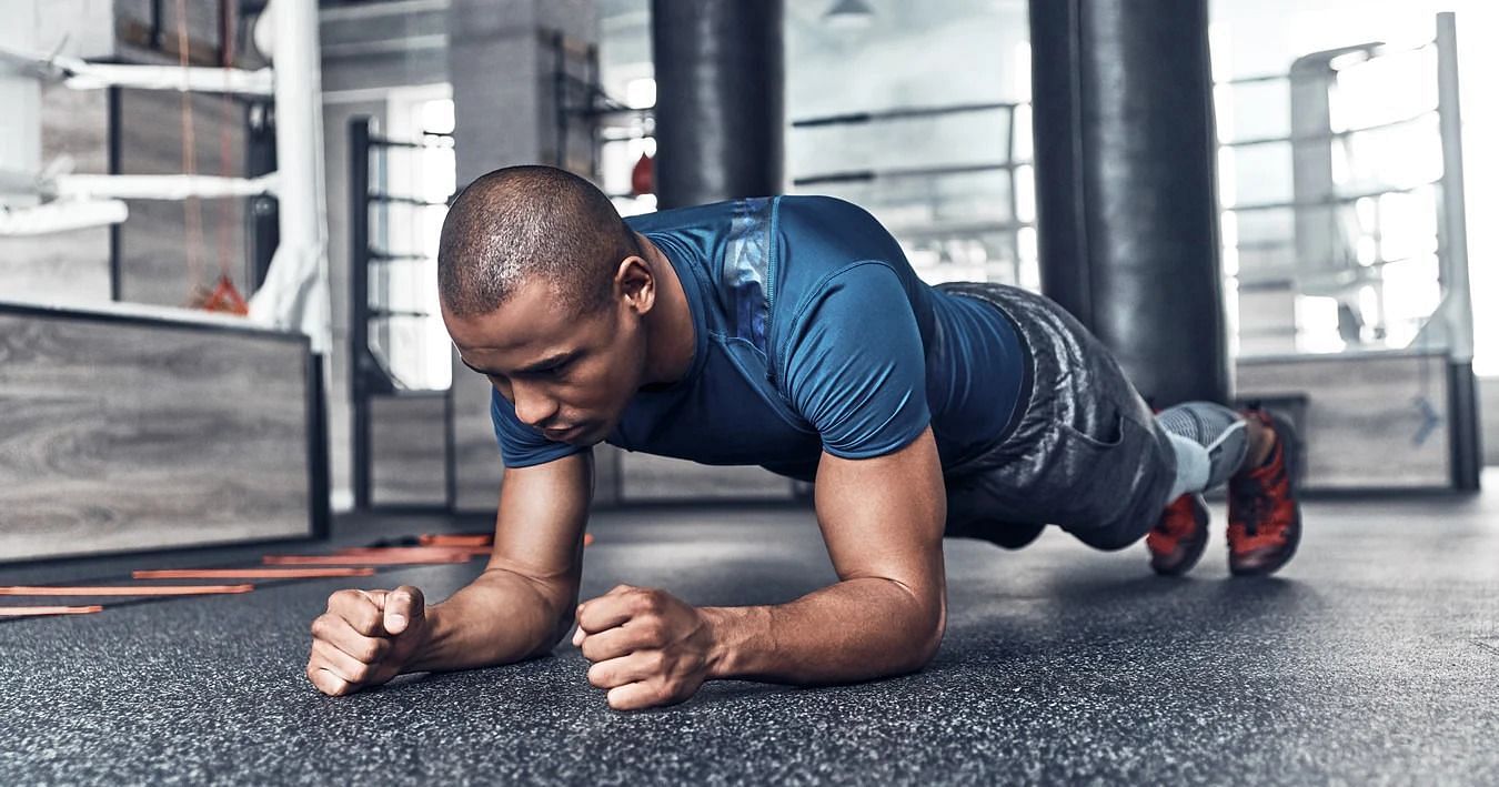 Plank for core (Image via Getty Images)