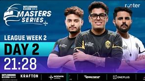 BGMS Season 2 League Week 2 Day 2: Overall standings, match-wise winners, and more