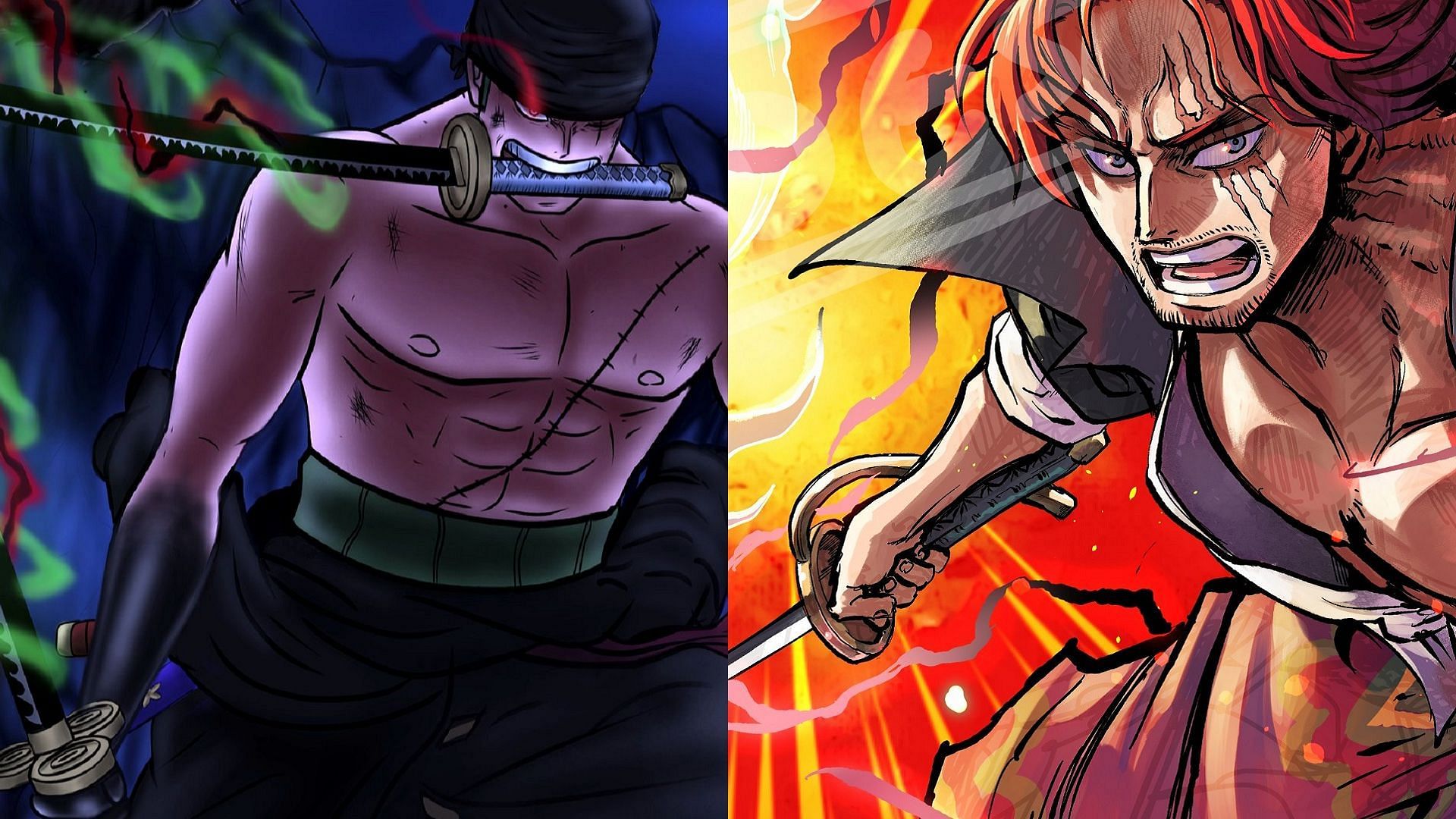 Ahead of the fight with Mihawk, Zoro might challenge Shanks (Image via Eiichiro Oda/Shueisha, One Piece)