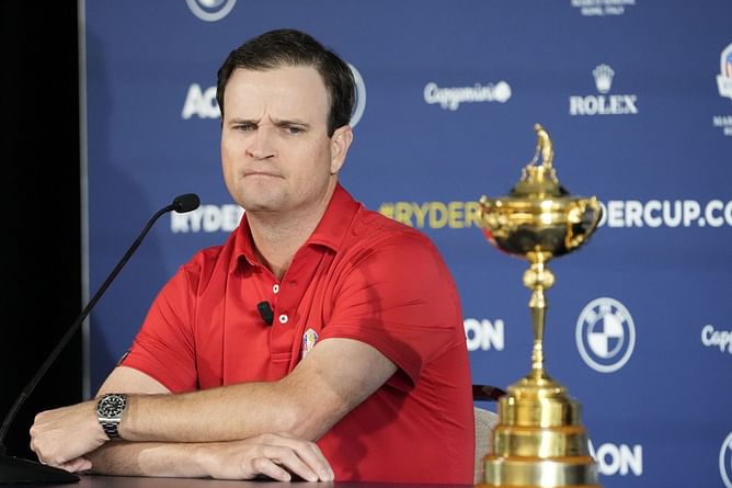 “It's part of what I was warned about” - Zach Johnson on Fred Couples' Ryder Cup prediction as Cam Young misses team selection