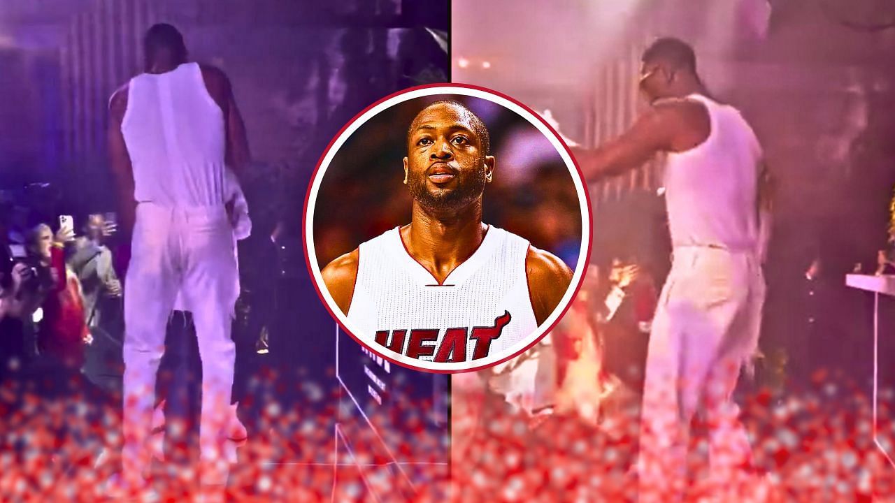 Dwyane Wade held an after party after he was enshrined to the Basketball Hall of Fame.