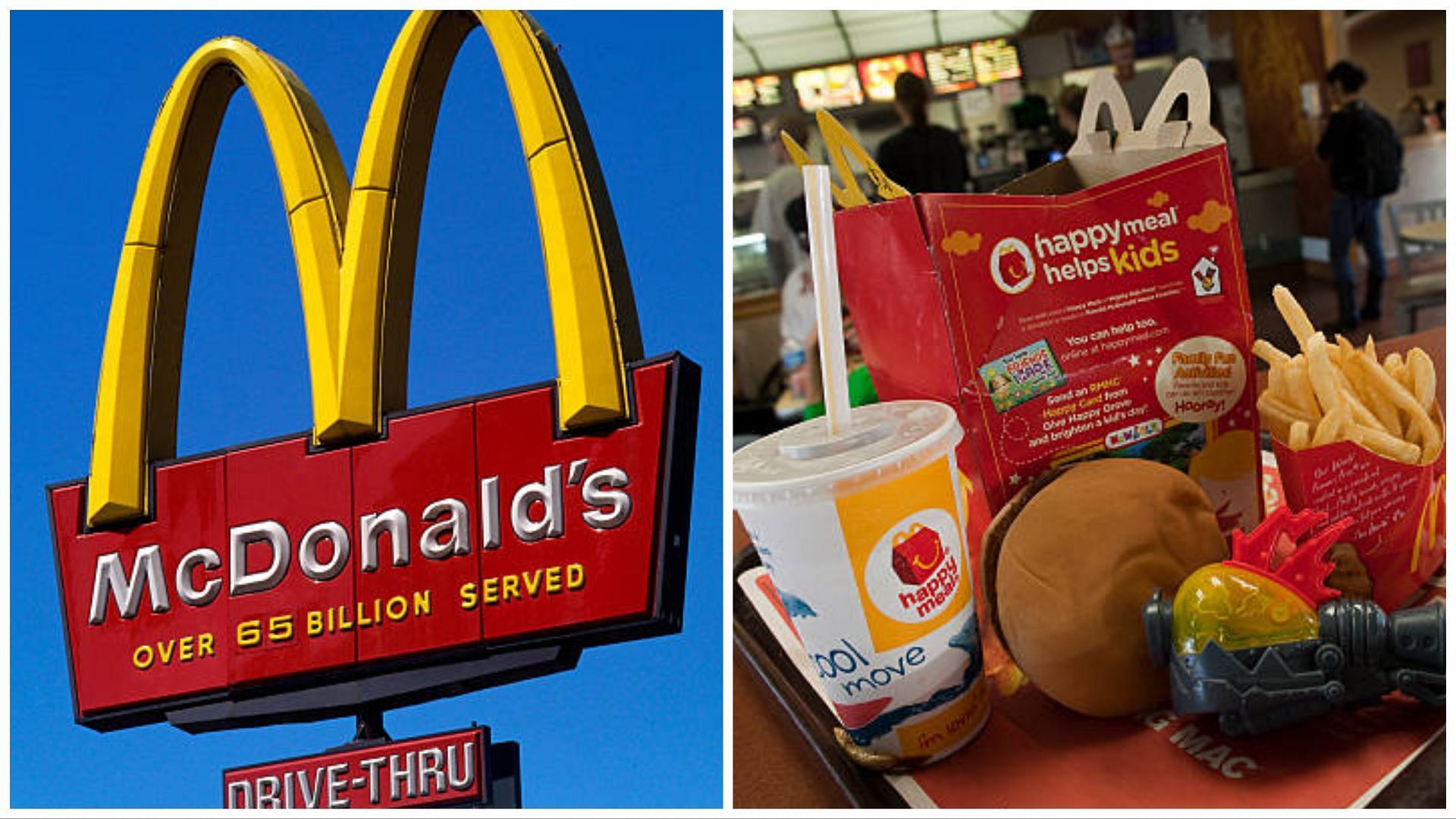 The corporation, McDonald&#039;s, is mostly known for its Happy Meals (Image via Getty Images)