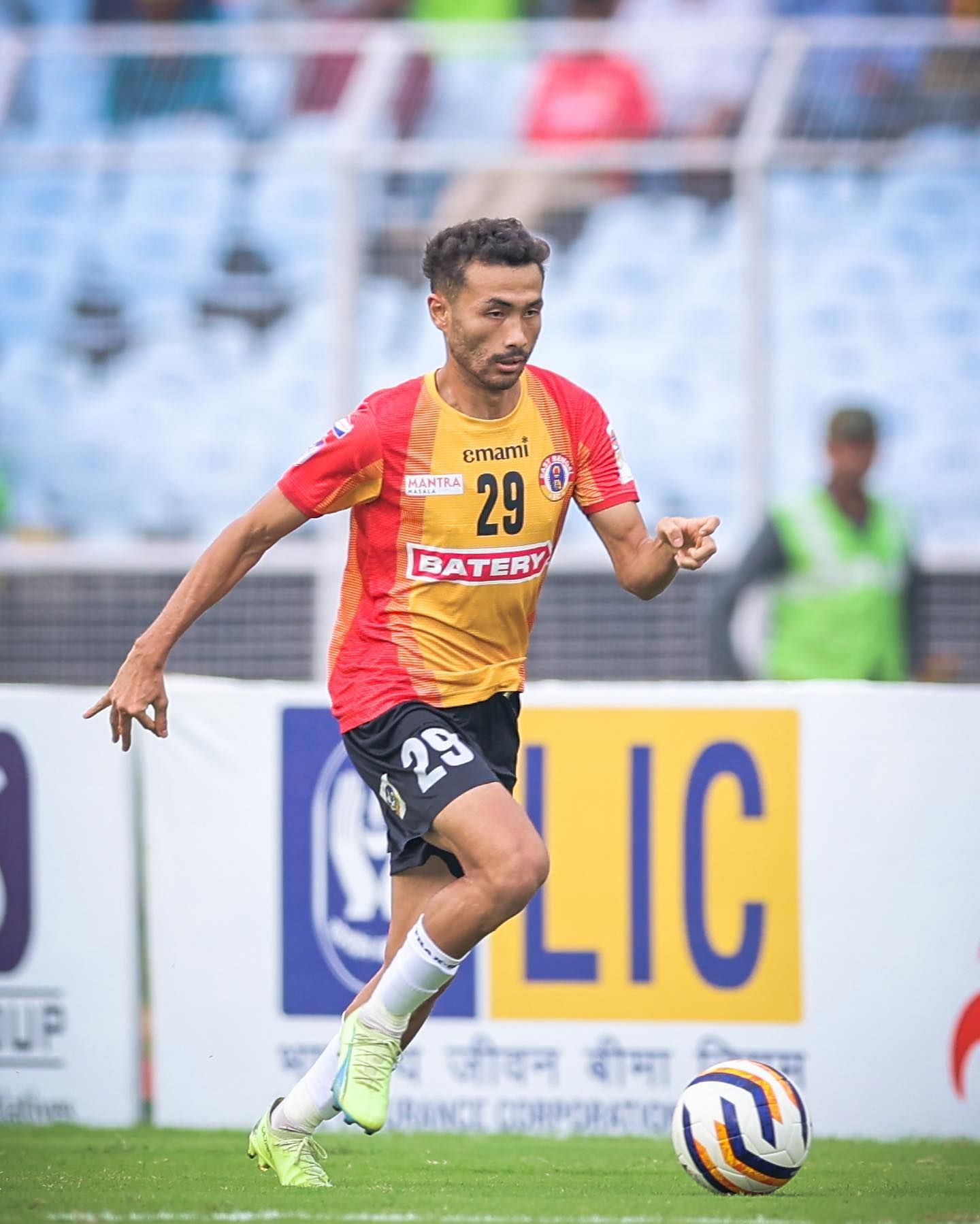 The Red and Gold Brigade will hope that Mahesh starts getting those assists again (Image courtesy: East Bengal SM)