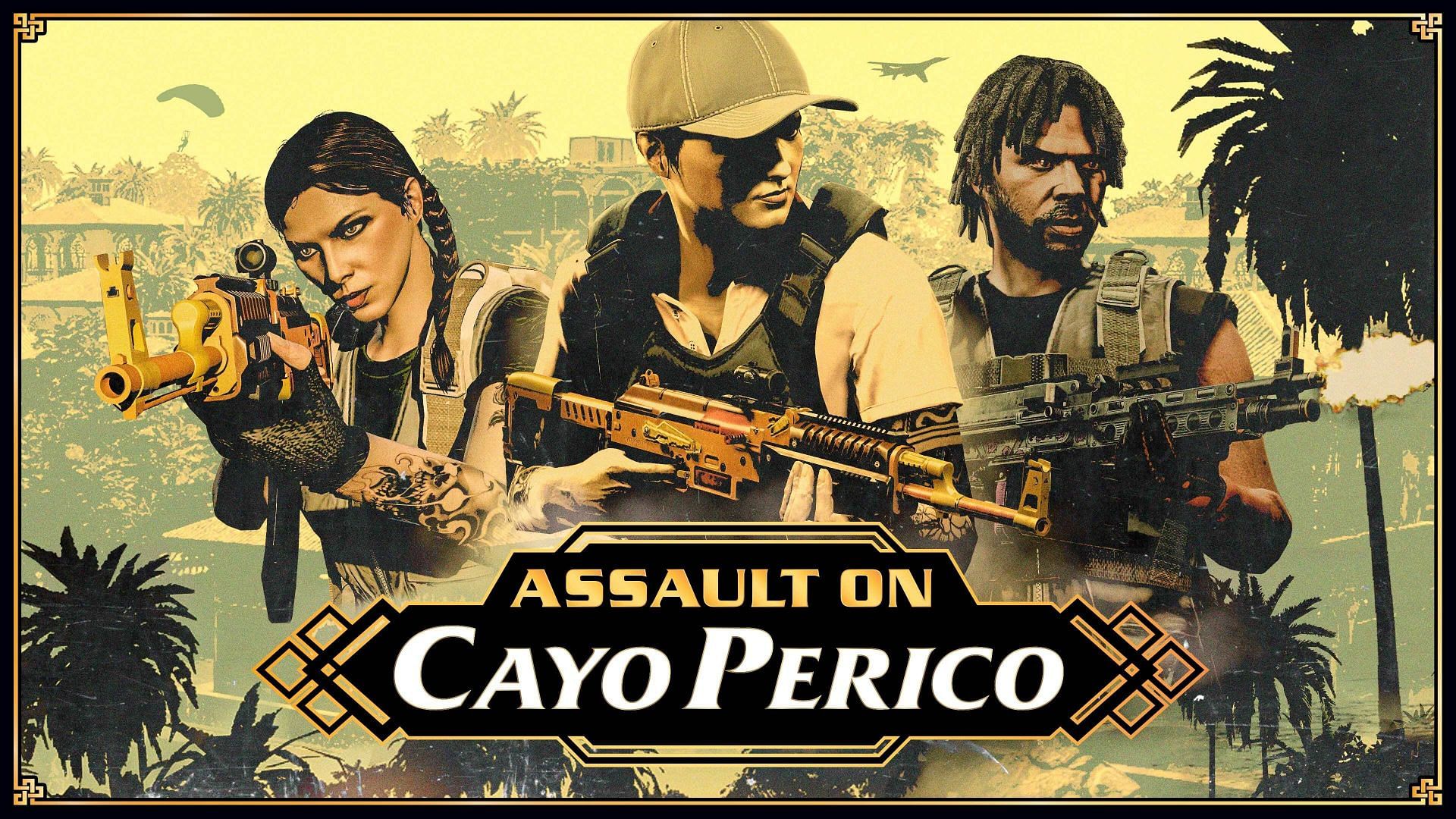 Assault on Cayo Perico is a new GTA Online Adversary Mode (Image via Rockstar Games)