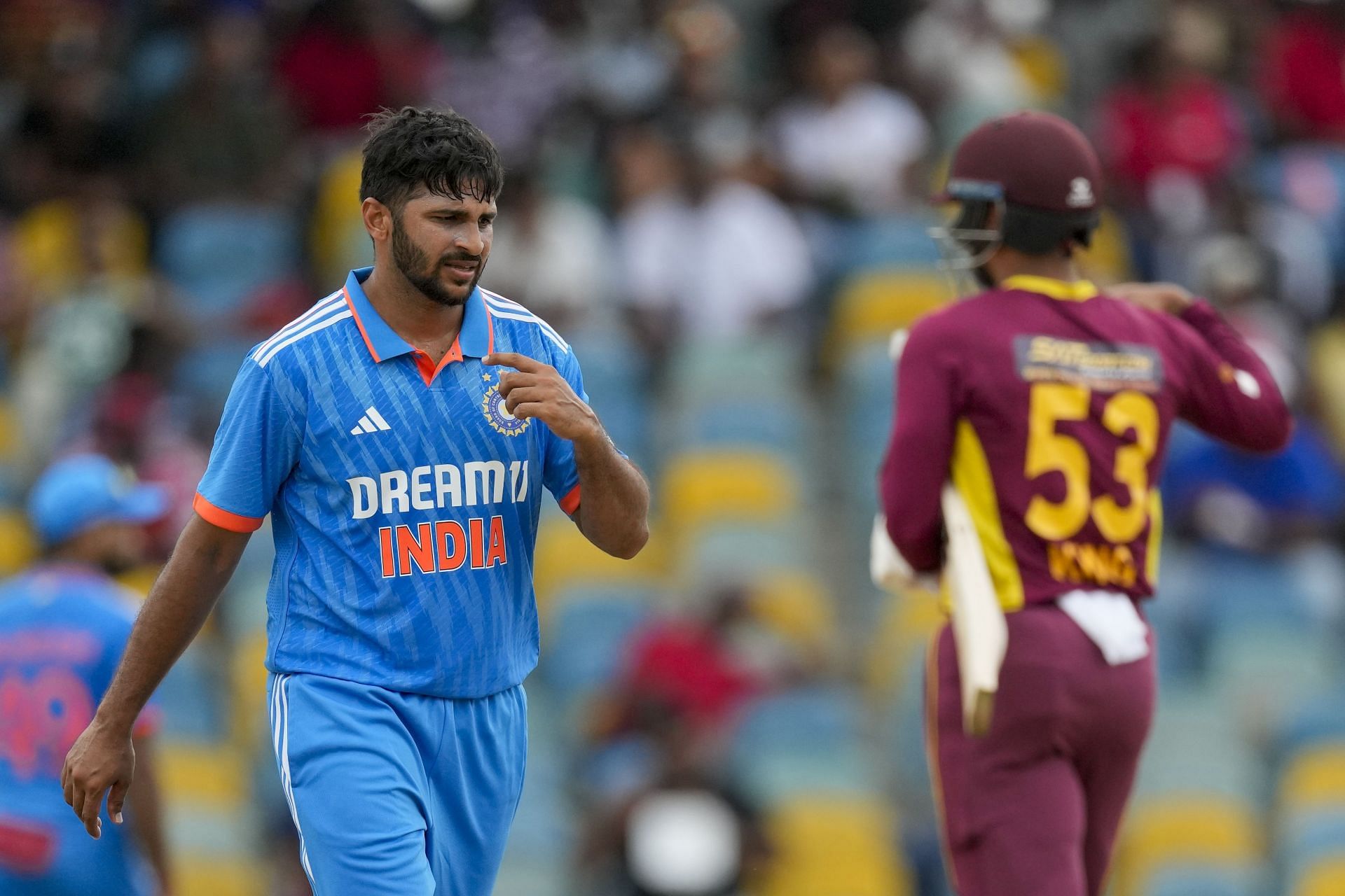 Shardul Thakur is not part of India's squad for the ongoing T20I series against the West Indies.