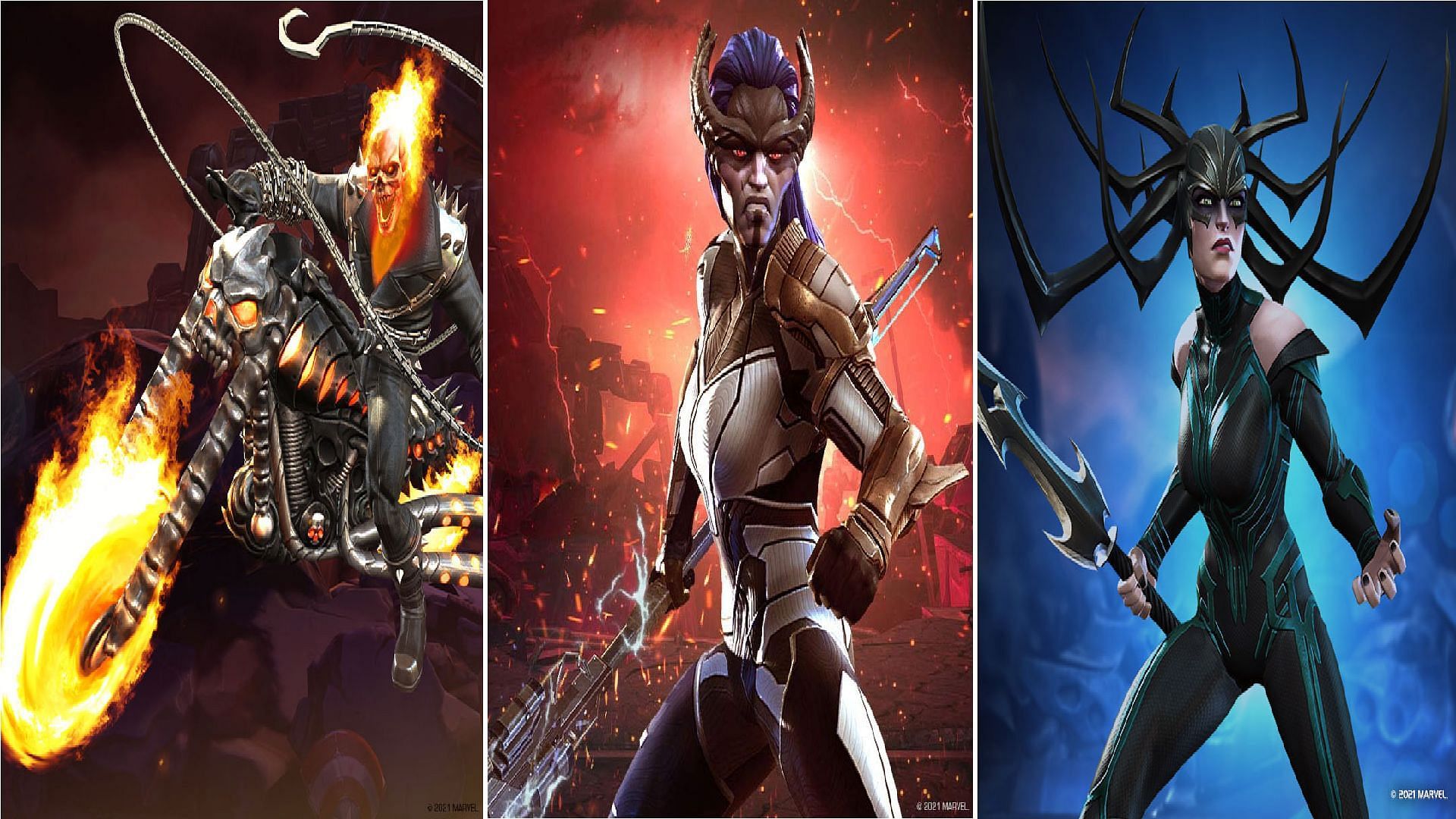 Best Cosmos characters in Marvel Contest of Champions (Image via Kabam)