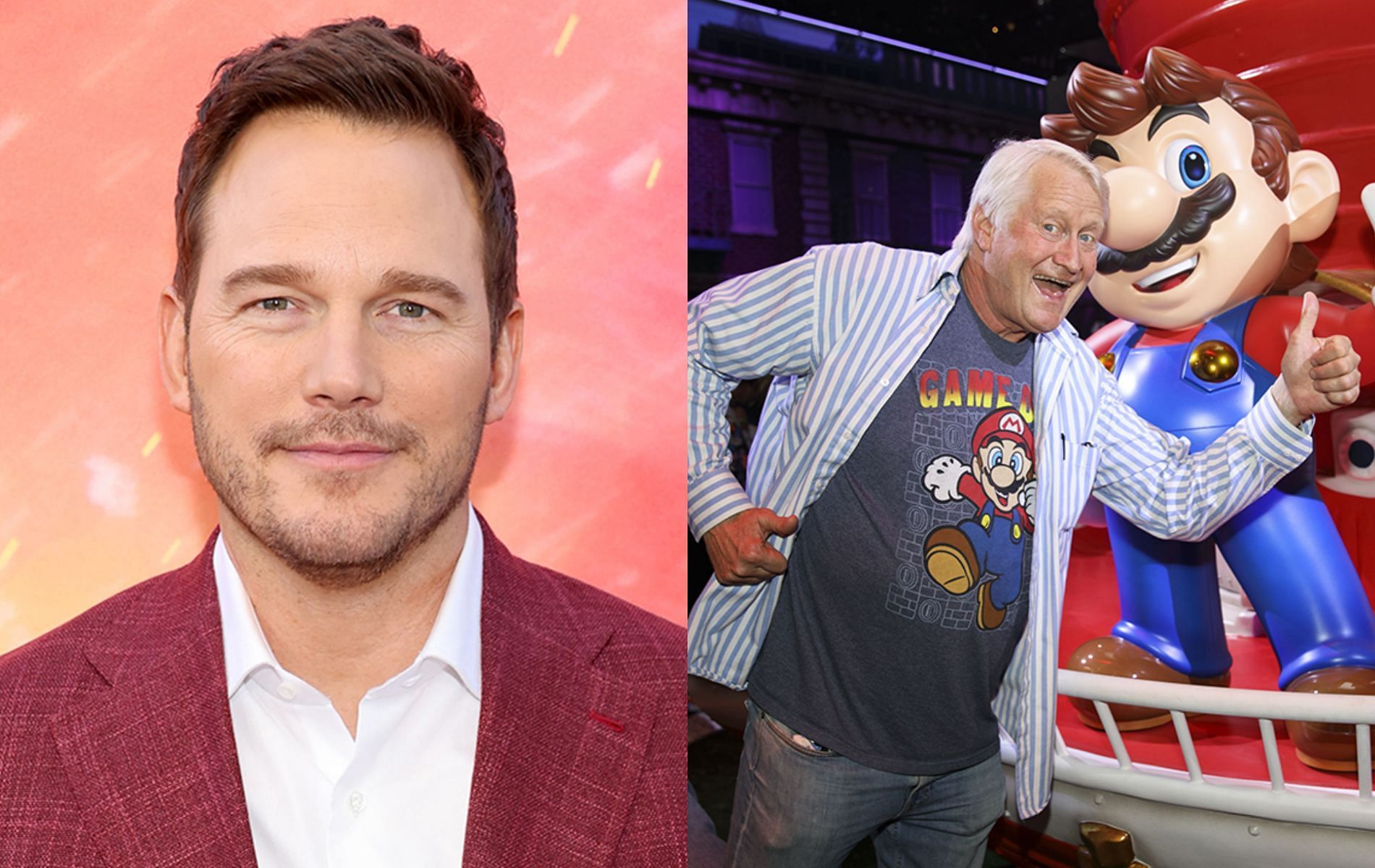 Cover art featuring actor Chris Pratt and voice actor Charles Martinet