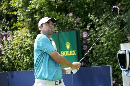 Scottie Scheffler at the BMW Championship Golf