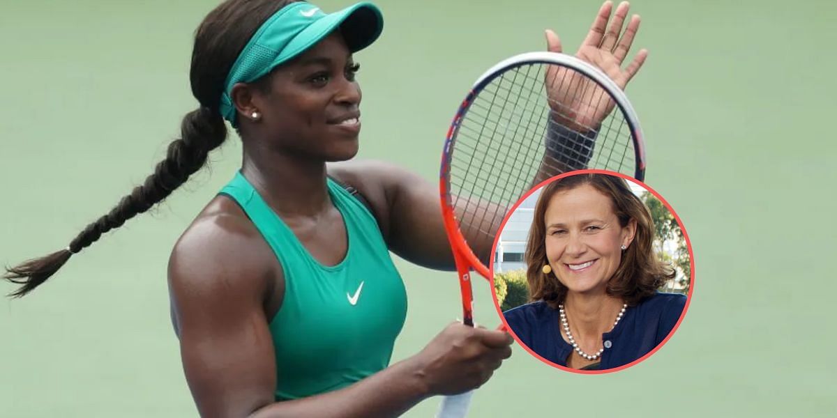 Pam Shriver showered rich praise on Sloane Stephens recently