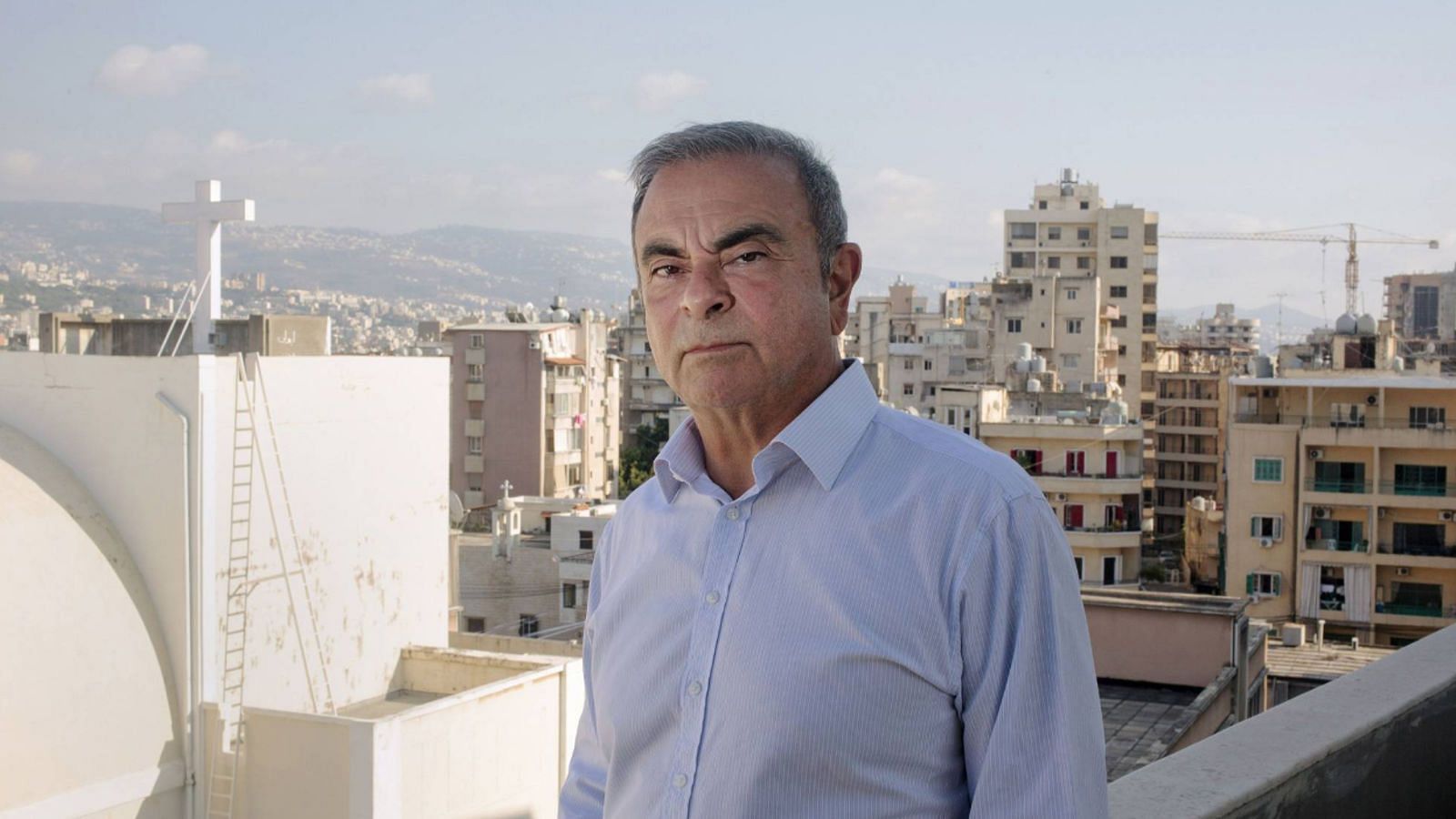 Carlos Ghosn in Lebanon (Image via YouTube)